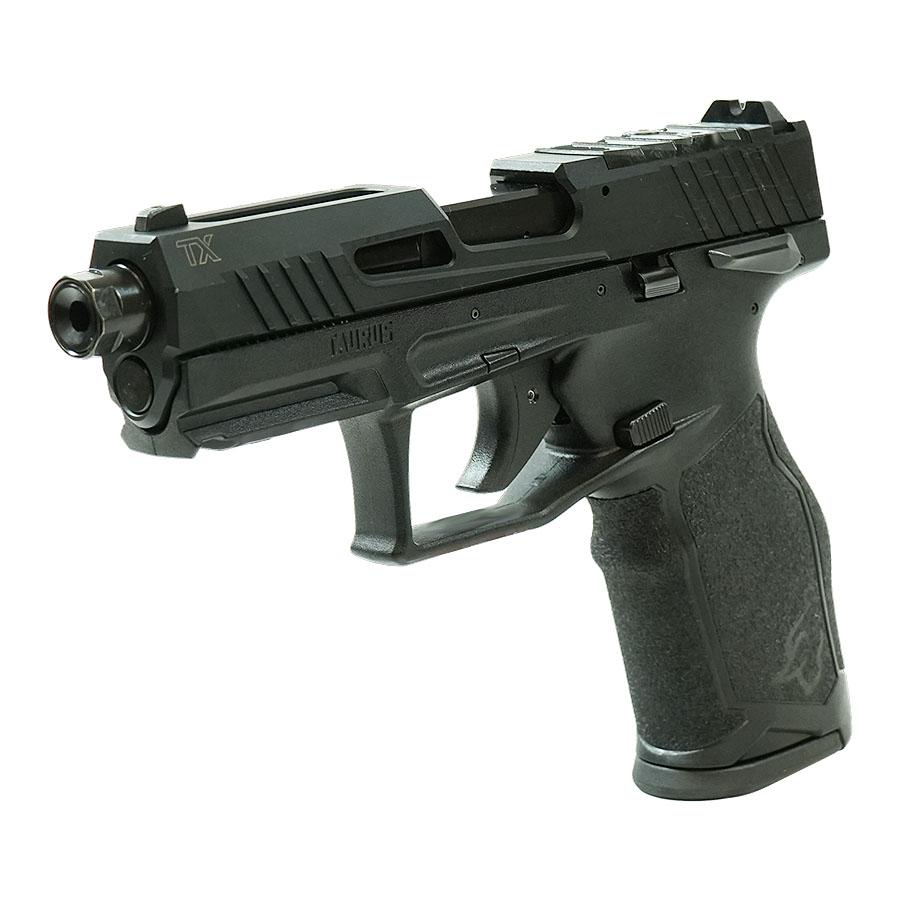 Taurus TX22 Handgun .22 LR 10rd Magazines(2) 4.6" Barrel Black Slide/Black Frame T.O.R.O. Picture of Taurus International Inc. TAURUS 2TX 22 22LR 4.1'' BK/BK 2x10RDS TORO