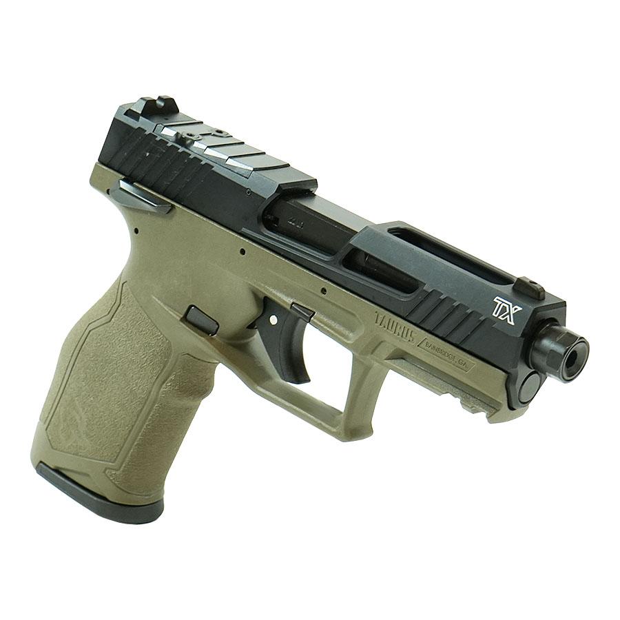 Taurus TX22 Handgun .22 LR 16& 22rd Magazines 4.6" Barrel Black Slide/ODG Frame T.O.R.O. Picture of Taurus International Inc. TAURUS 2TX 22 22LR 4.1'' ODG/BK 1x16 1x22RDS TORO