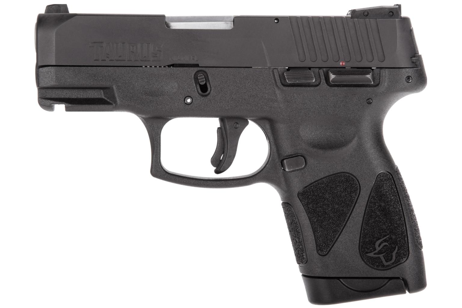 Taurus G2S 9mm Luger 7 rd Magazine 3.2" Barrel Black Slide/Black Grip