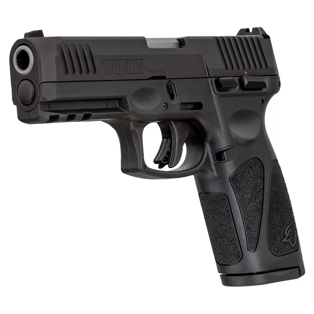 Taurus G3 Tenifer Matte Black 9mm Luger Full Size 10rds. Steel Sites 4" Barrel Picture of Taurus International Inc. G3B 9mm Luger BK/BK 4.0" BL 2x10 Rds