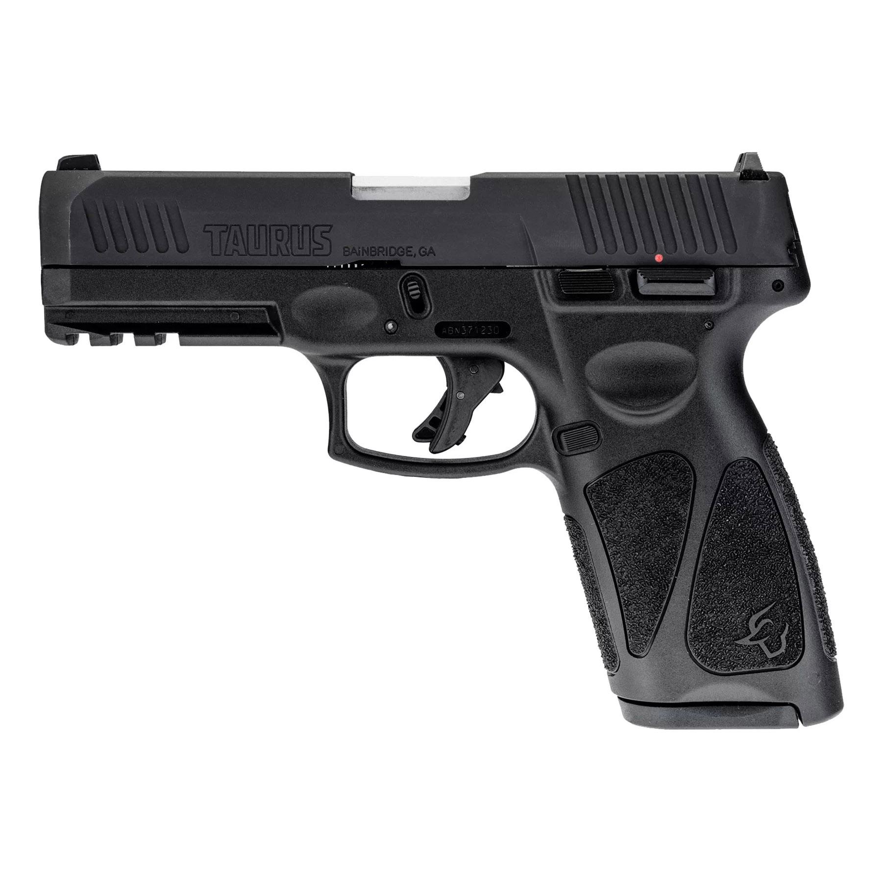 Taurus G3 MA Compliant Handgun 9mm Luger 10rd magazine 4" Barrel Black Grip Picture of Taurus International Inc. MassComp G3 9MM BK/BK 4'' 2x 10 RDS