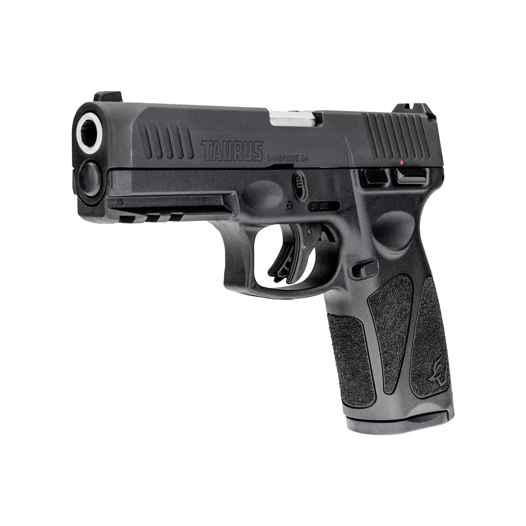 Taurus G3 MA Compliant Handgun 9mm Luger 10rd magazine 4" Barrel Black Grip Picture of Taurus International Inc. MassComp G3 9MM BK/BK 4'' 2x 10 RDS