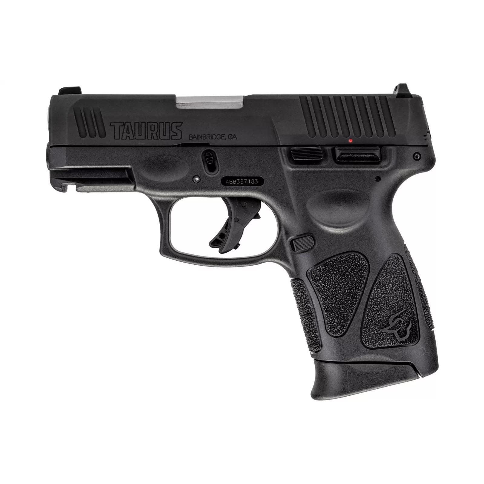 Taurus G3c Tenifer Matte Black 9mm Luger Compact 10rd MA Comp. 3.2" Barrel Picture of Taurus International Inc. MassComp-G3C 9MM BLACK/BLACK 3.26 '' 3X10 RDS