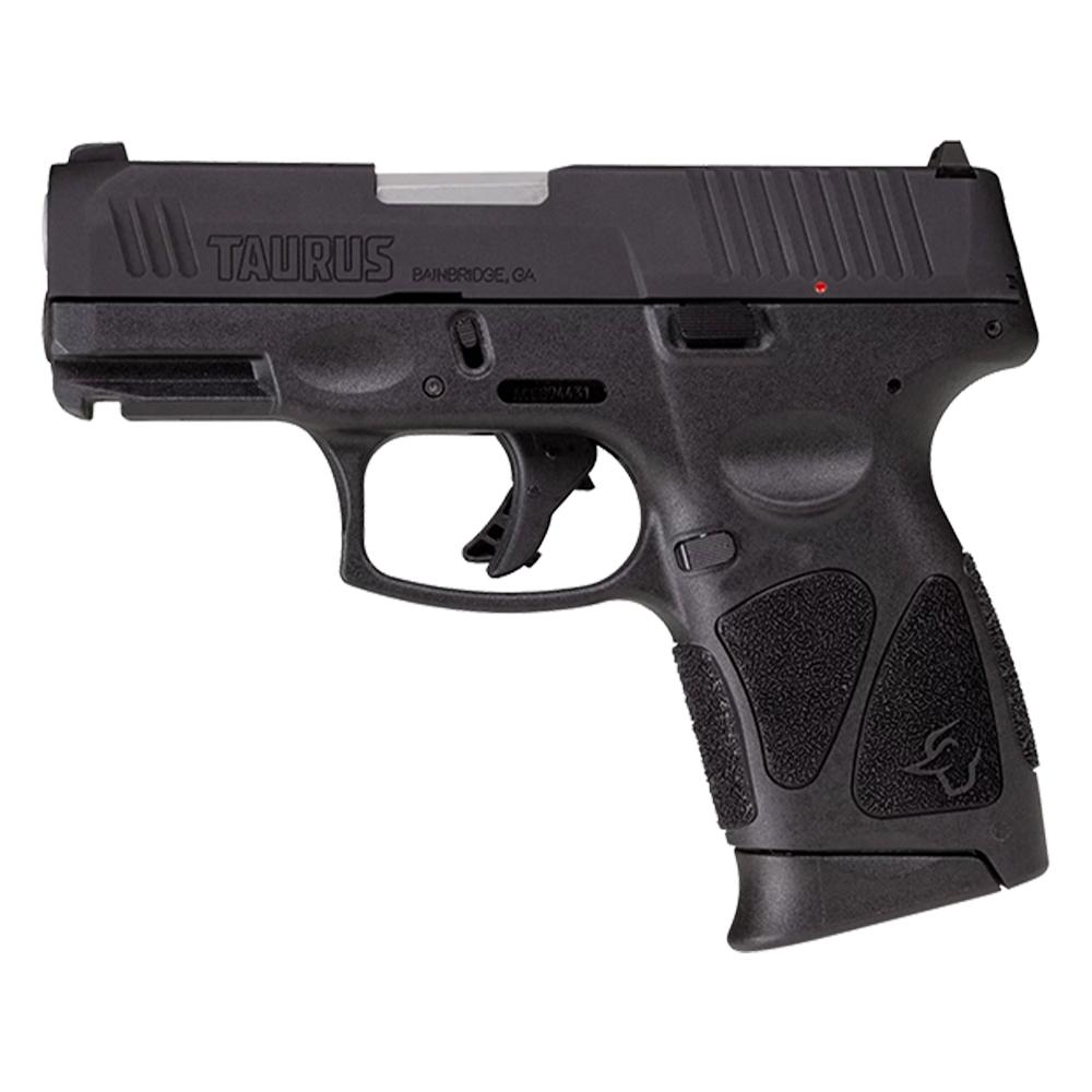 Taurus G3c Tenifer Handgun 9mm Luger 12rd Magazines 3.2" Barrel Black Finish No Manual Safety Picture of Taurus International Inc. G3C SR 9 MM BK/BK 3.26? 3x12 NON MAN SAFETY