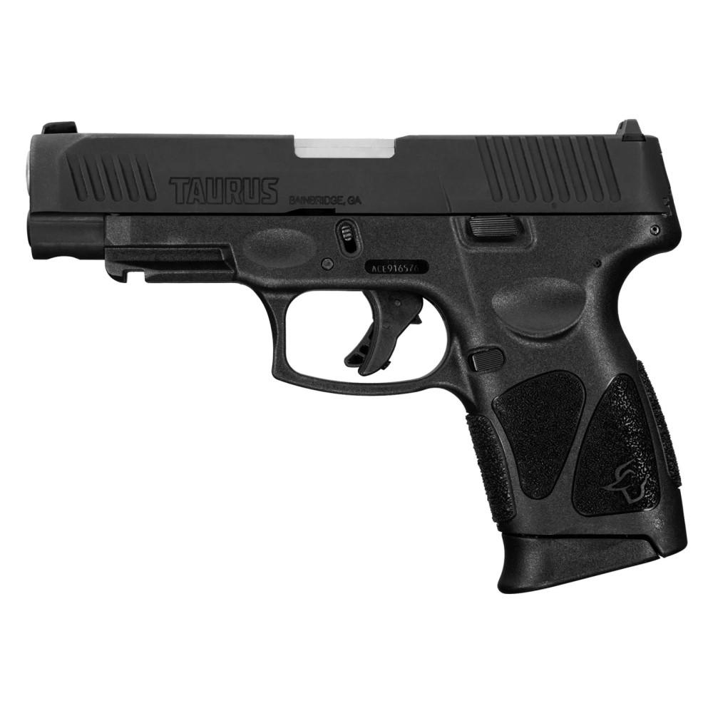 Taurus G3XL Handgun 9mm 10rd Magazines (2) 4" Barrel Black Non Manual Safety Picture of Taurus International Inc. TAURUS G3XL SR 9 MM BK/BK 4.0IN 2x10 NON MAN SAFETY