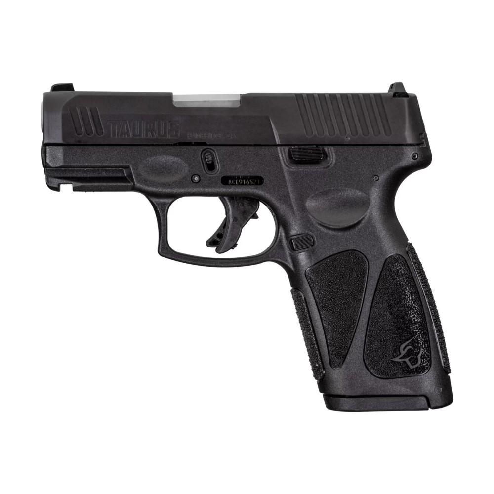 Taurus G3X Handgun 9mm 10rd Magazines (2) 3.2" Barrel Black Non Manual Safety Picture of Taurus International Inc. TAURUS G3X SR 9 MM BK/BK 3.26IN 2x10 NON MAN SAFETY