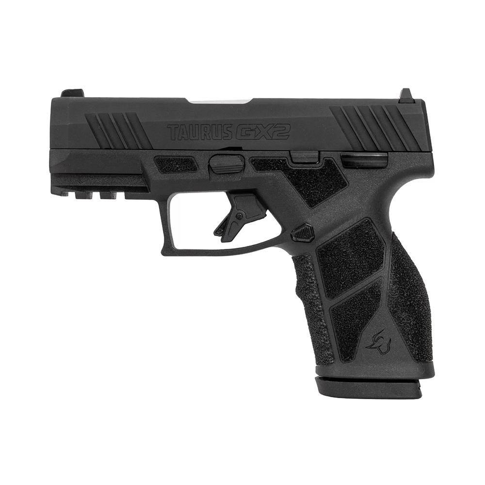 Taurus GX2 Handgun 9mm Luger 13rd Magazines (2) 3.38" Barrel Black Frame/Black Slide Picture of Taurus International Inc. TAURUS GX2 9MM 3.38'' 2x13 RDS BK/BK