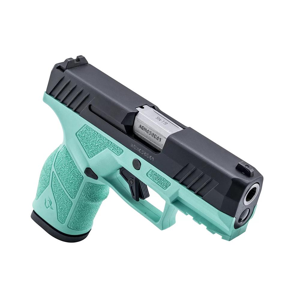 Taurus GX2 Handgun 9mm Luger 13rd Magazines (2) 3.38" Barrel Cyan Frame/Black Slide Picture of Taurus International Inc. TAURUS GX2 9MM 3.38'' 2x13 RDS CY/BK
