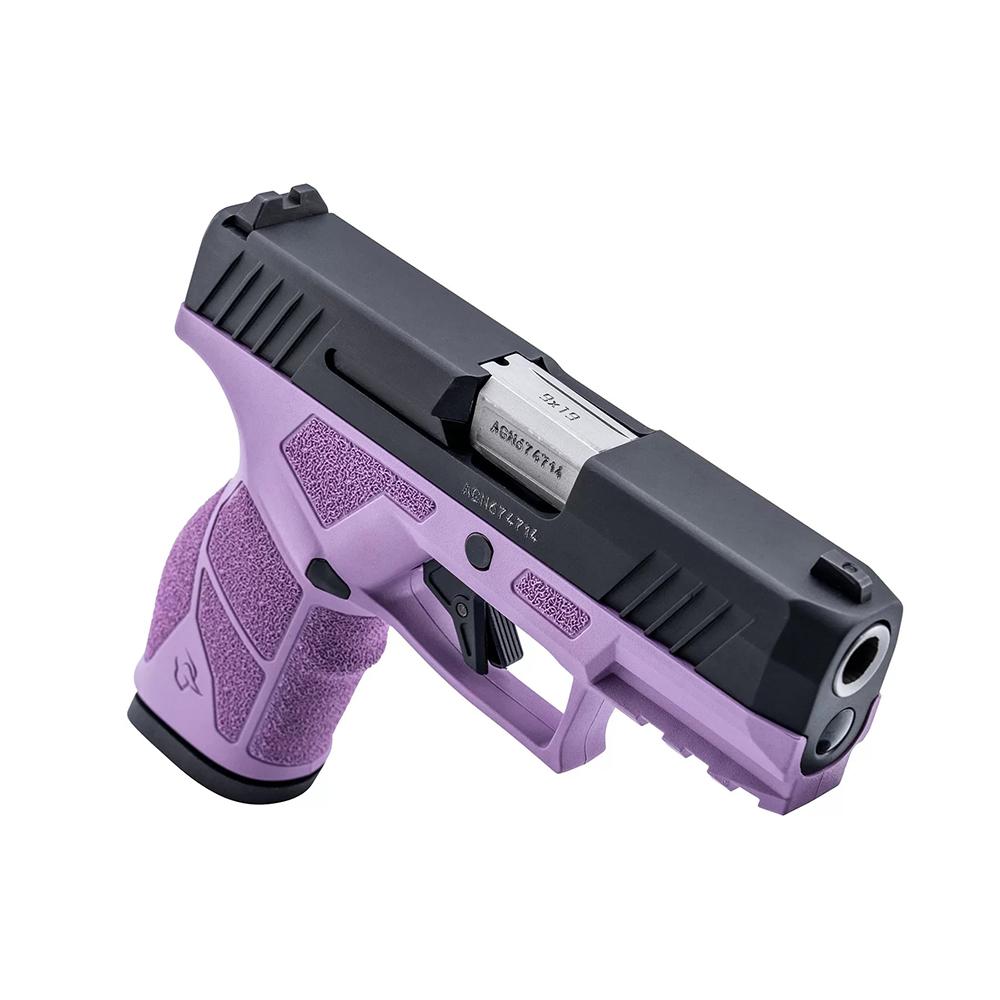 Taurus GX2 Handgun 9mm Luger 13rd Magazines (2) 3.38" Barrel Light Purple Frame/Black Slide Picture of Taurus International Inc. TAURUS GX2 9MM 3.38'' 2x13 RDS LP/BK