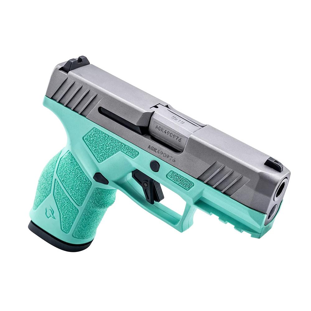 Taurus GX2 Handgun 9mm Luger 13rd Magazines (2) 3.38" Barrel Cyan Frame/Stainless Slide Picture of Taurus International Inc. TAURUS GX2 9MM 3.38'' 2x13 RDS CY/SS