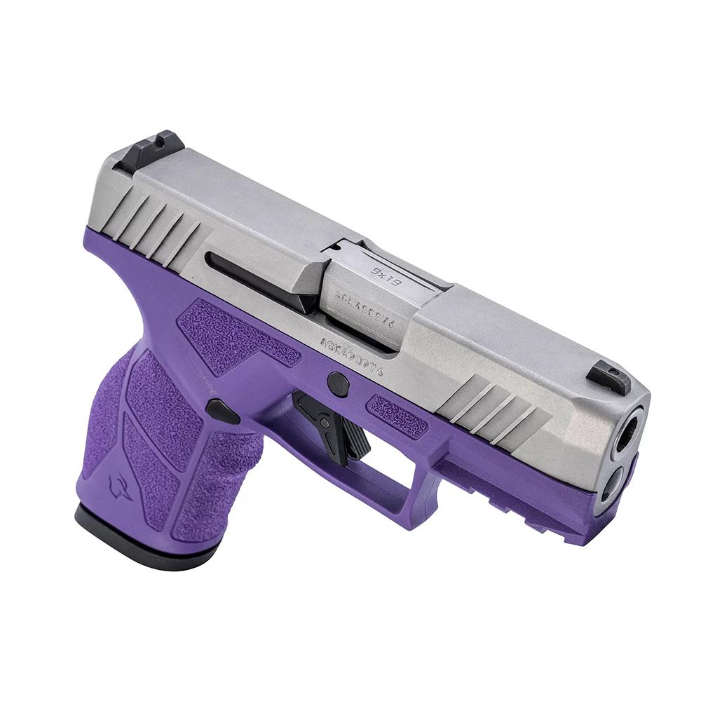 Taurus GX2 Handgun 9mm Luger 13rd Magazines (2) 3.38" Barrel Dark Purple Frame/Stainless Slide Picture of Taurus International Inc. TAURUS GX2 9MM 3.38'' 2x13 RDS DP/SS