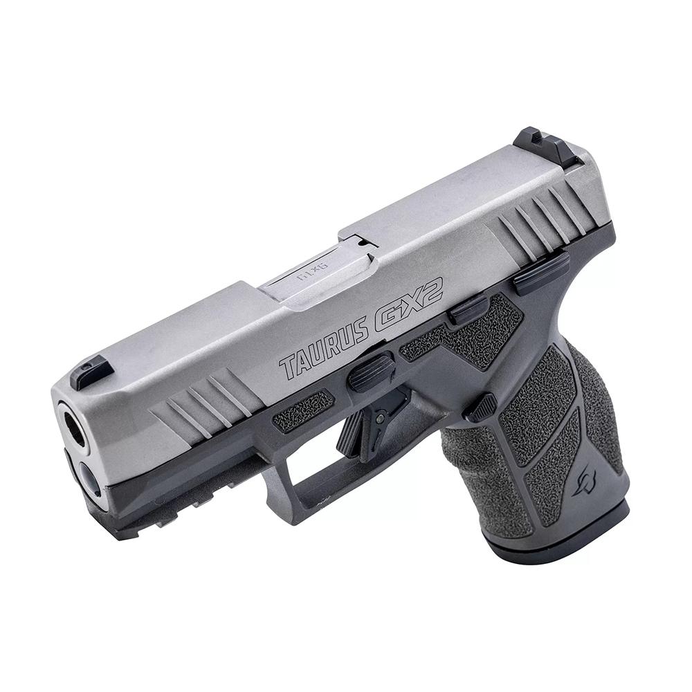 Taurus GX2 Handgun 9mm Luger 13rd Magazines (2) 3.38" Barrel Gray Frame/Stainless Slide Picture of Taurus International Inc. TAURUS GX2 9MM 3.38'' 2x13 RDS GR/SS