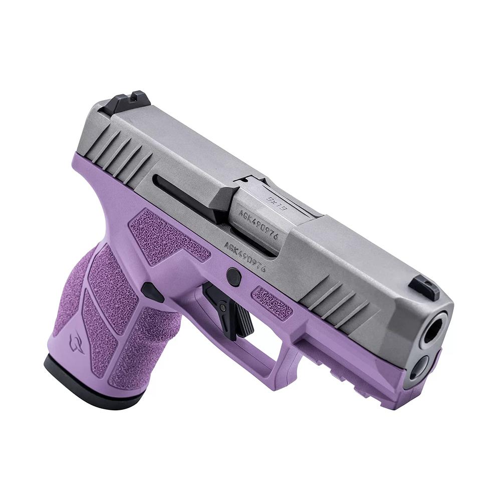 Taurus GX2 Handgun 9mm Luger 10rd Magazines (2) 3.38" Barrel Light Purple Frame/Stainless Slide Picture of Taurus International Inc. TAURUS GX2 9MM 3.38'' 2x10 RDS LP/SS