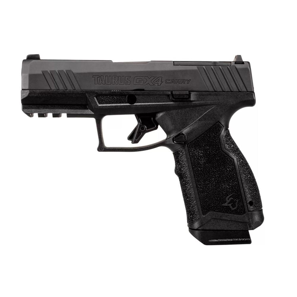 Taurus GX4 Carry TORO Compact Handgun 9mm Luger 15rd Magazines (2) 3.06" Barrel Black Picture of Taurus International Inc. TAURUS GX4 CARRY 9MM 3.7'' BK/BK 2x15 RDS TORO