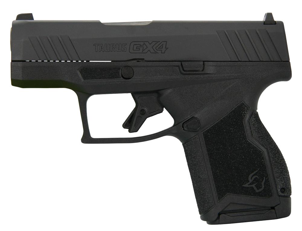 Taurus GX4 Handgun 9mm Luger 10rd Magazine 3.06" Barrel Black Frame Picture of Taurus International Inc. TAURUS GX4 9MM BK/BK 3.0" 2x10