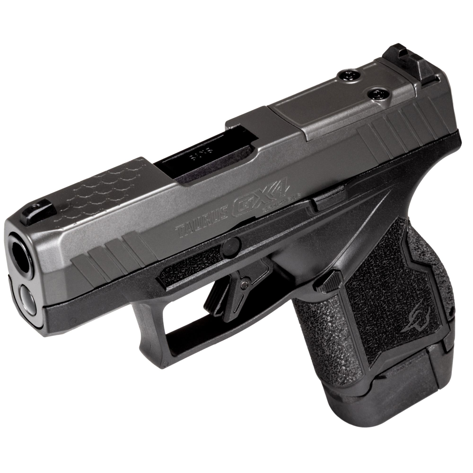 Taurus GX4 T.O.R.O. Graphene Handgun 9mm Luger 11(1)&13(1)rd Magazines 3" Barrel Graphene Finish Picture of Taurus International Inc. TAURUS GX4 TORO 9MM 3.0'' 1x11 1x13 GRAY GRAPH T