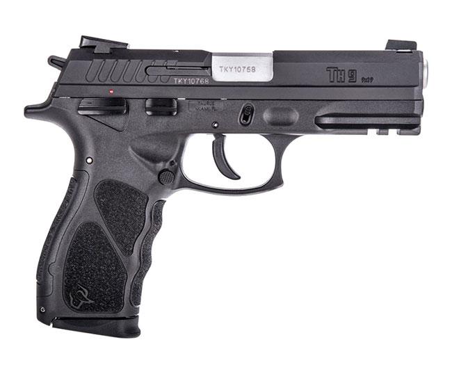 Taurus TH9 Handgun 9mm Luger 17rd Magazines 4.25" Barrel Black Slide/Black Grip Picture of Taurus International Inc. TH9 9mm BK/BK 4.25'' 2x17