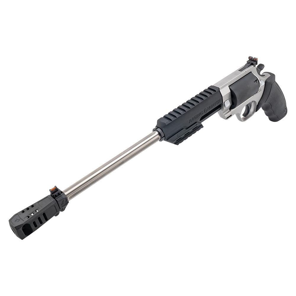 Taurus Raging Hunter Handgun 350 Legend 6rd Capacity 14" Barrel Two-Tone Black/Stainless Picture of Taurus International Inc. TAURUS RAGING HUNTER .350 LEGEND 14?? 6-RDS TWO TONE