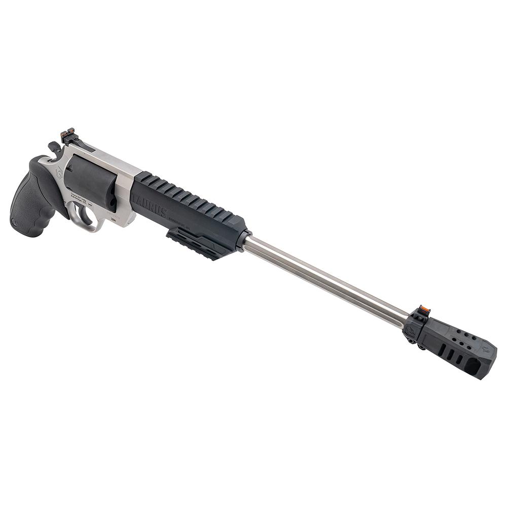 Taurus Raging Hunter Handgun 350 Legend 6rd Capacity 14" Barrel Two-Tone Black/Stainless Picture of Taurus International Inc. TAURUS RAGING HUNTER .350 LEGEND 14?? 6-RDS TWO TONE