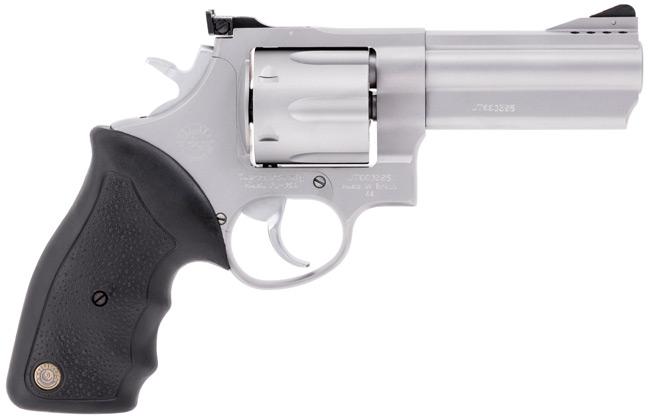 Taurus M44 Handgun .44 Mag 6rd Capacity 4" Barrel Stainless Finish Picture of Taurus International Inc. M44 .44 6RD AS PRTD RG 4" STS
