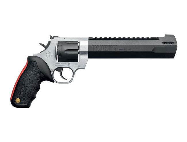 Taurus Raging Hunter Handgun .44 Mag 6rds Capacity 8.37" Barrel Two Tone Finish Picture of Taurus International Inc. Raging Hunter 44Mag 8 3/8" 6 Rds Two Tone