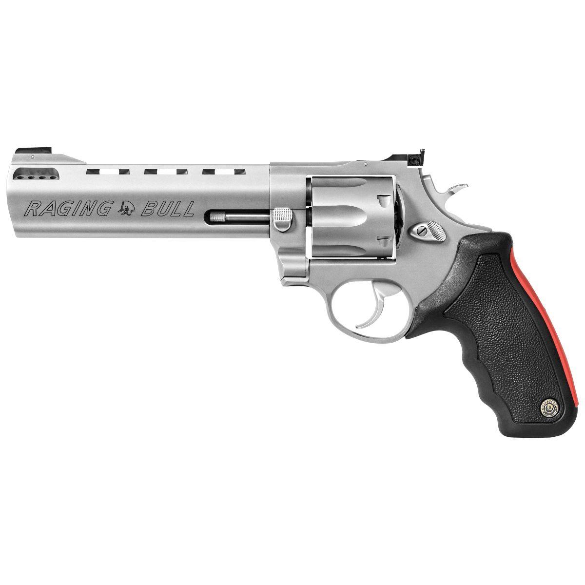 Taurus M444 Raging Bull Handgun .44 Mag 6rd Capacity 6.5" Barrel Stainless Picture of Taurus International Inc. TAURUS M444 RAGING BULL .44 MAG SS 6-1/2IN 6 RDS