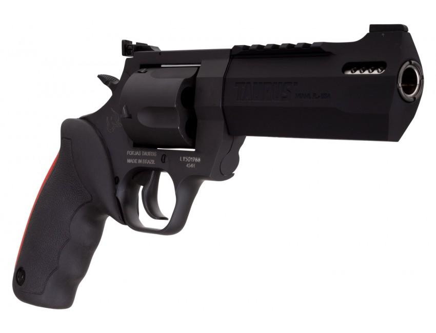 Taurus Raging Hunter Handgun .454 CASULL 5rd Capacity 5.12" Barrel Matte Black Oxide Finish Picture of Taurus International Inc. RAGING HUNTER 454 5 1/8in 5RDS BK