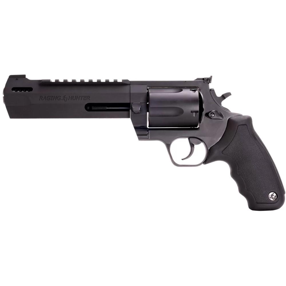 Taurus Raging Hunter Handgun 460 S&W Magnum 5rd Capacity 6.75" Barrel Black Grip Picture of Taurus International Inc. RAGING HUNTER 460 S&W MAG 6 3/4" 5RDS BLACK