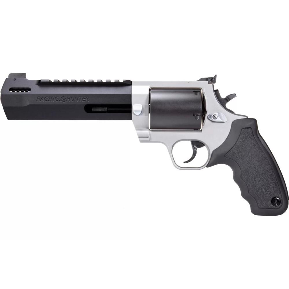 Taurus Raging Hunter Handgun 500 S&W Mag 5rd Capacity 6.75" Barrel Two Tone Picture of Taurus International Inc. RAGING HUNTER 500 S&W MAG 6 3/4'' 5RDS TWO TONE