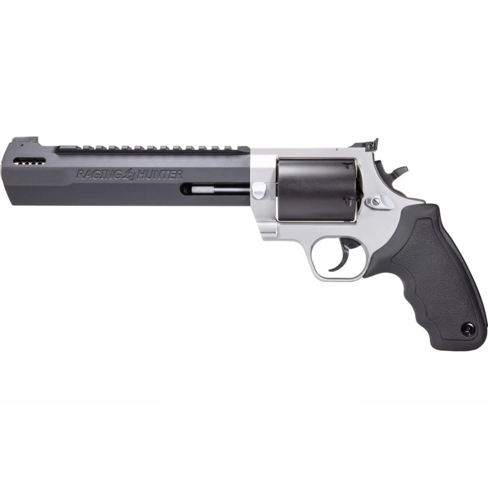 Taurus Raging Hunter Handgun 500 S&W Mag 5rd Capacity 8.37" Barrel Two Tone Picture of Taurus International Inc. RAGING HUNTER 500 S&W MAG 8 3/8'' 5RDS TWO TONE