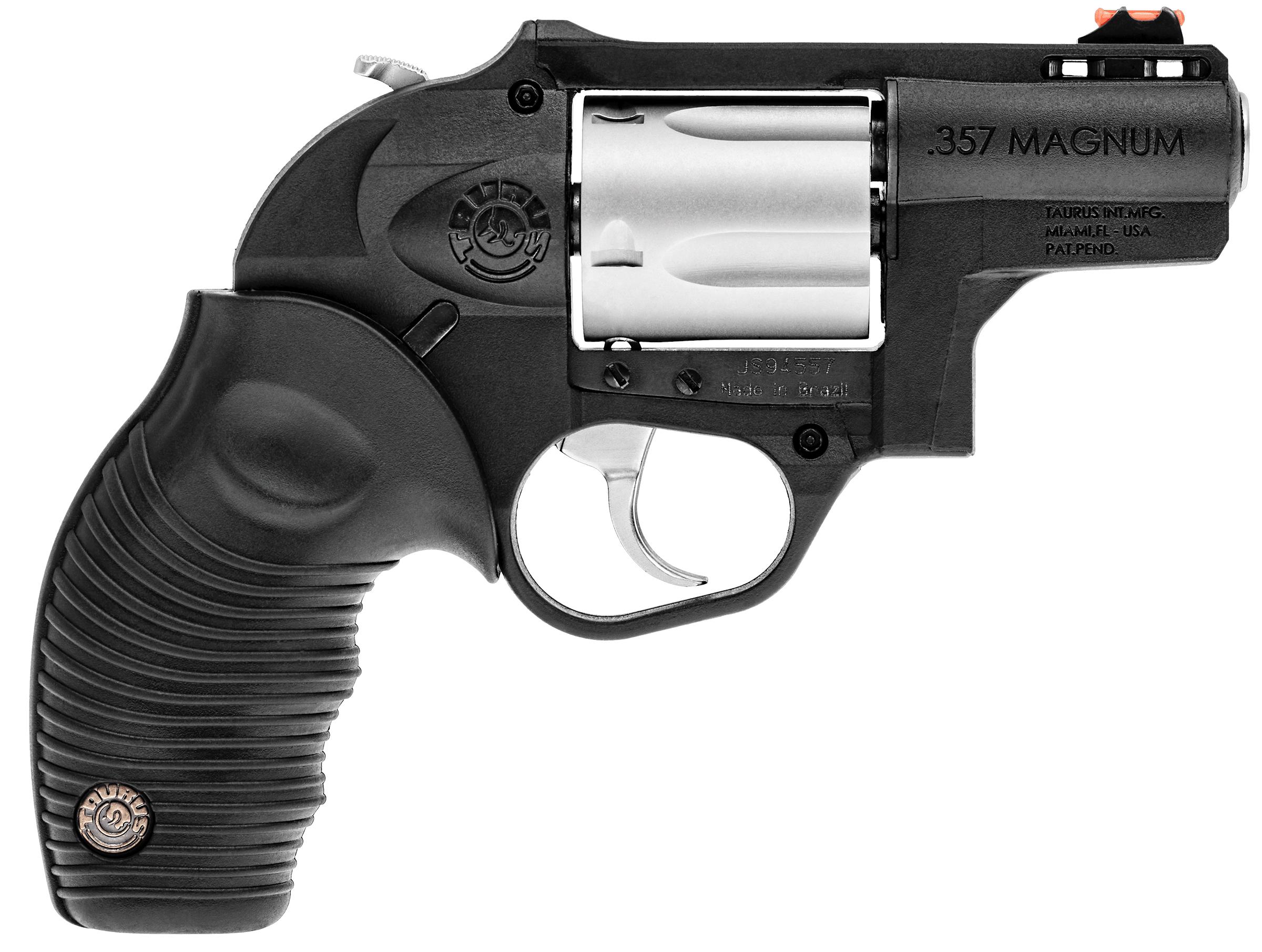 Taurus 605 Protector Black Polymer Handgun .357 Mag 5rd Capacity 2" Barrel Stainless Cylinder Picture of Taurus International Inc. M605 PROTECTOR .357MAG BK/SS 2" 5RD