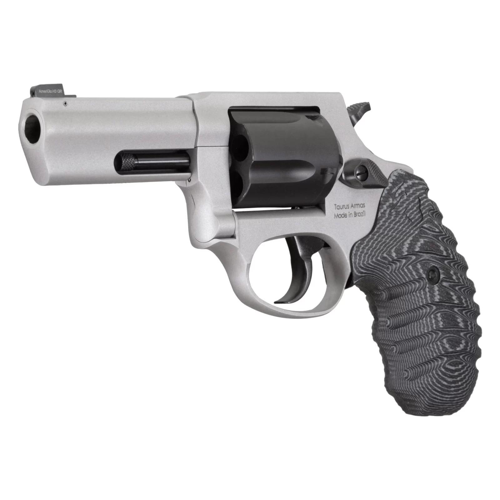 Taurus Defender 605 Handgun 357 Mag/38 Spl+P Matte 5rd Capacity 3" Stainless Steel Barrel Black Cylinder  VZ Grips Picture of Taurus International Inc. TAURUS 605 .357MAG 3'' 5 RDS SS BLACK ACCENT N.S. VZ GRIP