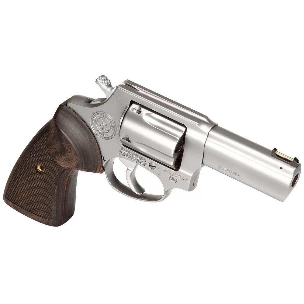 Taurus Executive Grade Model 605 Handgun .357 Mag 5rd Capacity 3'' Barrel Stainless Finish Wood Grips Picture of Taurus International Inc. Taurus 605 EXECUTIVE GRADE.357 MAG/9MM 3'' 7 RDS