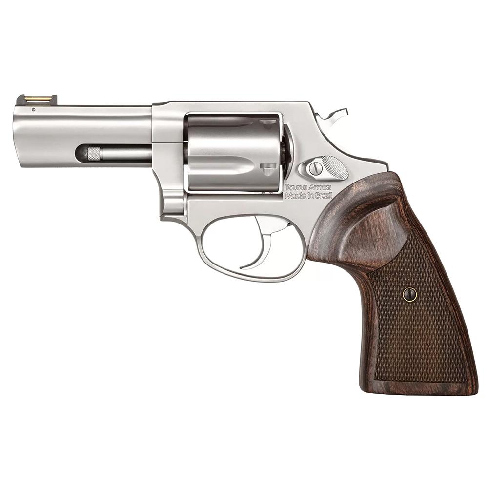 Taurus Executive Grade Model 605 Handgun .357 Mag 5rd Capacity 3'' Barrel Stainless Finish Wood Grips Picture of Taurus International Inc. Taurus 605 EXECUTIVE GRADE.357 MAG/9MM 3'' 7 RDS