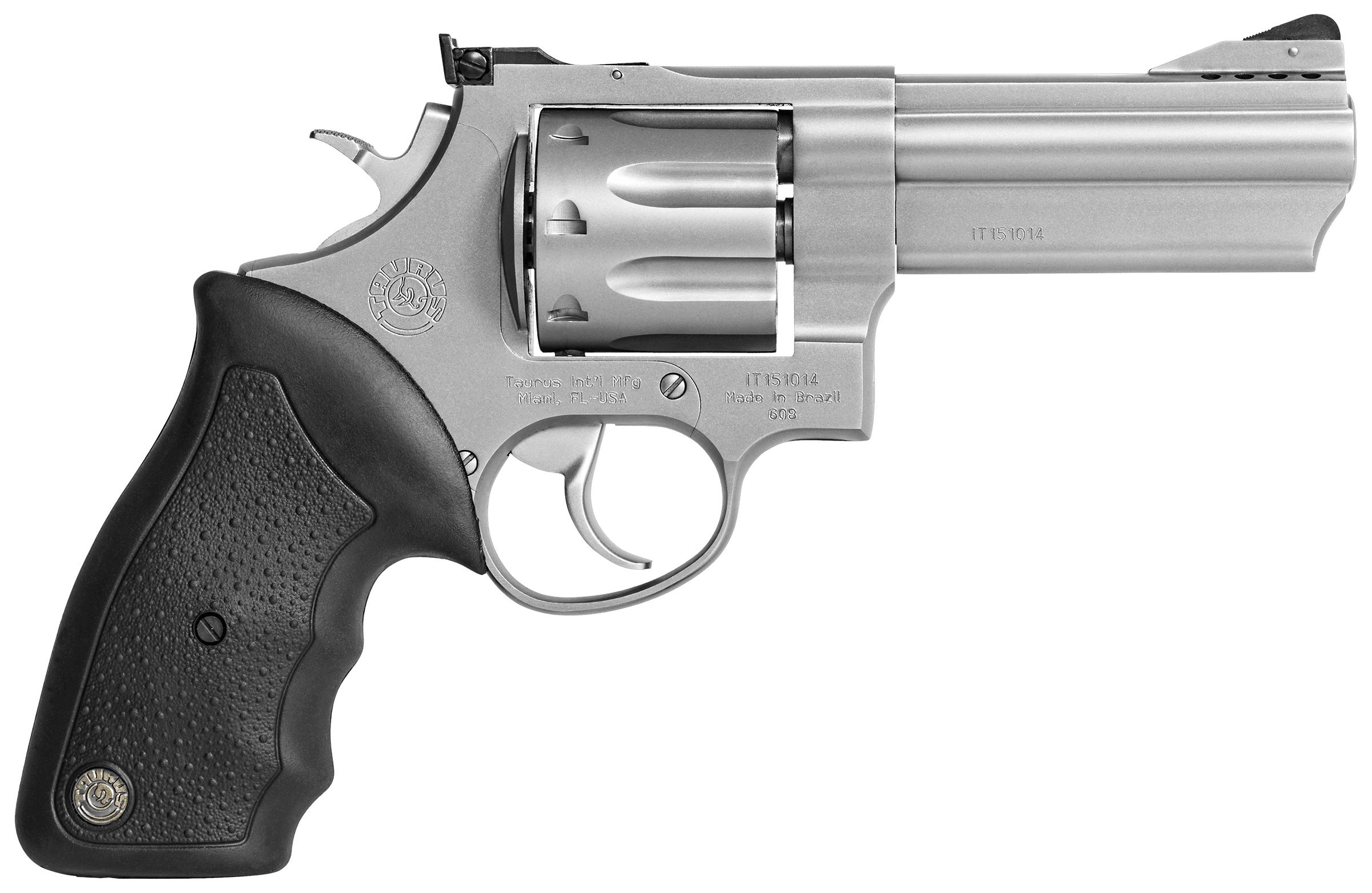 Taurus 608 Handgun .357 Mag 8rd Capacity 4" Barrel Matte Stainless Finish Picture of Taurus International Inc. M608 .357MAG SS 4?? 8-RDS
