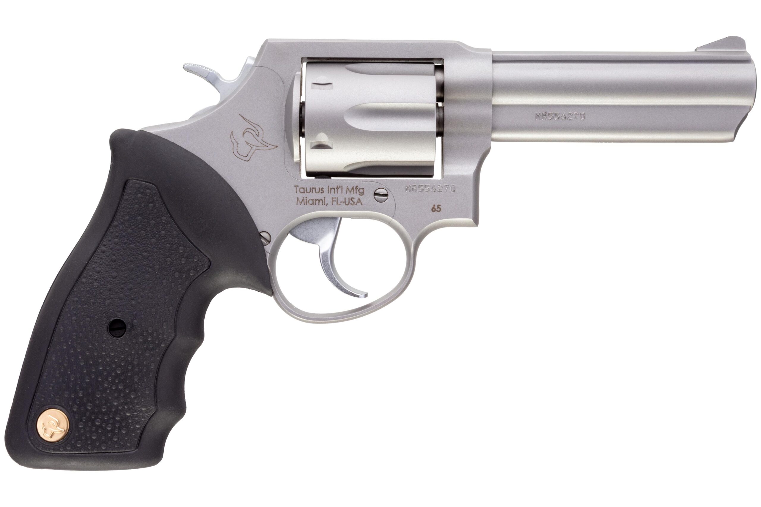 Taurus 65 Handgun .357 Mag 6rd Capacity 4" Barrel Matte Stainless Picture of Taurus International Inc. 65 .357 6RD 4 FS RG STS CA Approved