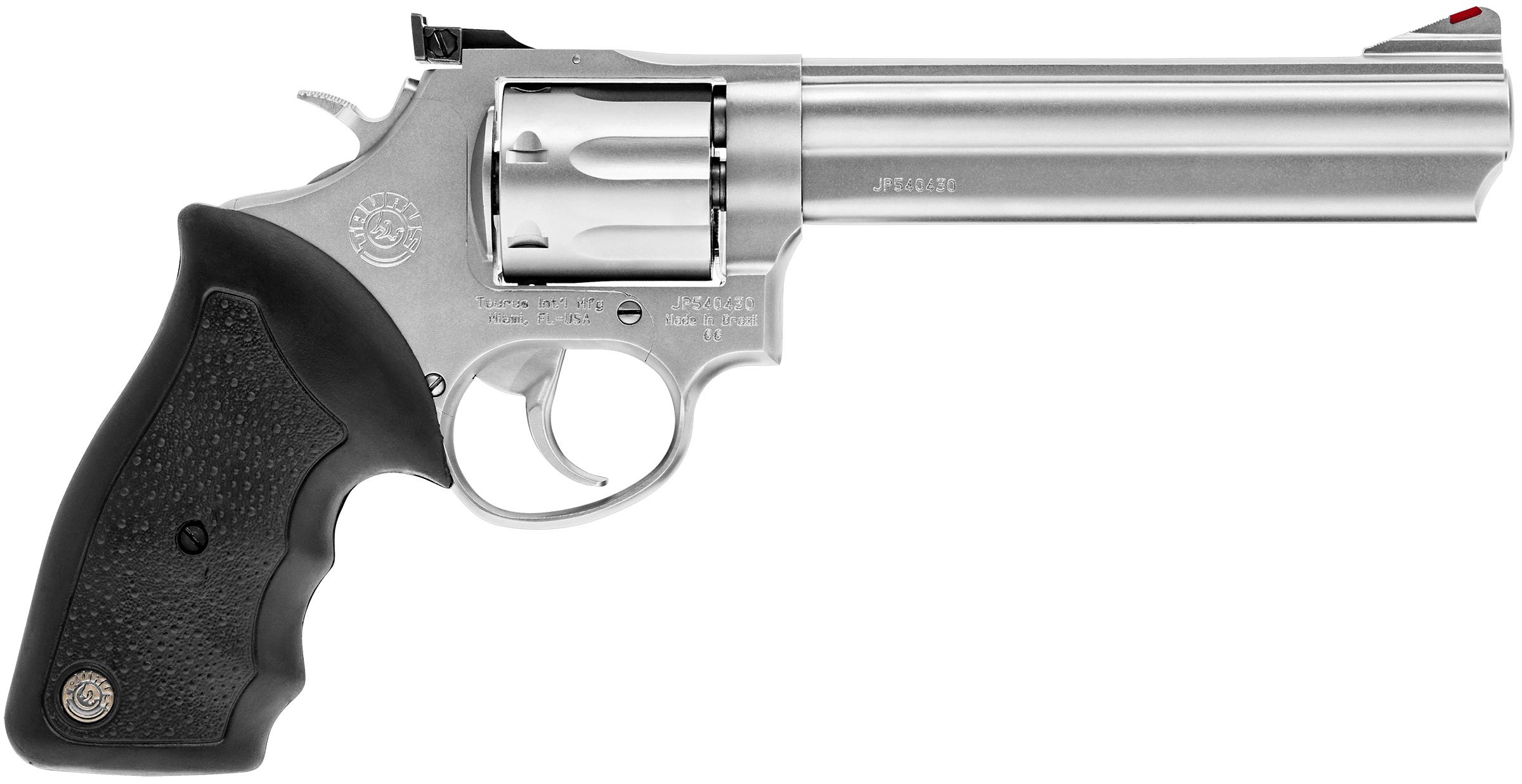 Taurus 66 Handgun .357 Mag 7rd Capacity 6" Barrel Stainless Finish Hogue Grip Picture of Taurus International Inc. 66 .357 7RD AS RG 6 STS
