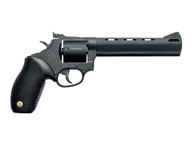 Taurus 692 Handgun .357 Mag/38 Spl/9mm Luger 7rd Capacity 6.5" Barrel Black Matte Oxide Finish Picture of Taurus International Inc. 692 38/357/9mm BK 6.5" 7Rds