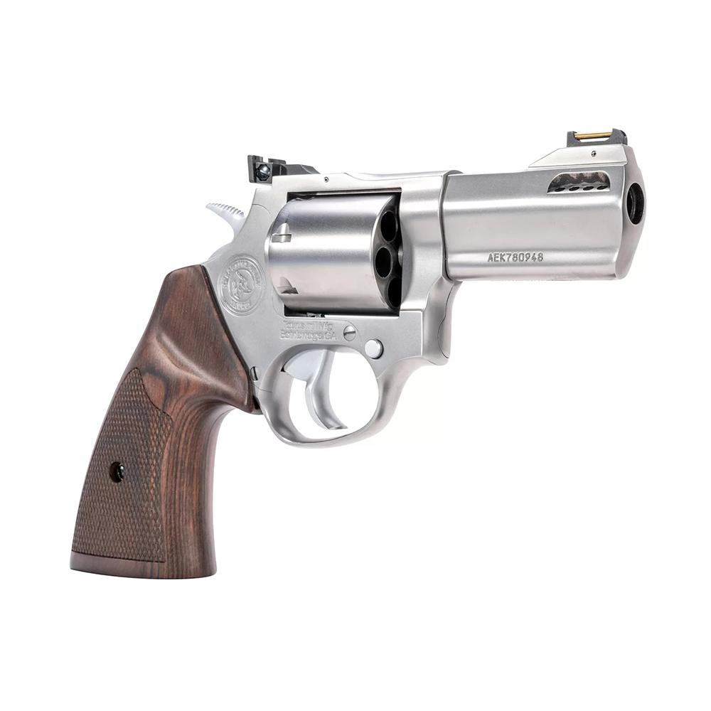 Taurus 692 Executive Grade Handgun .357 Mag/.38 Spl /9mm Luger 5rd Capacity(2 Cylinders) 3" Barrel Stainless Steel Frame Picture of Taurus International Inc. 692 EXECUTIVE .357 MAG/9MM 3'' 5 RDS SS