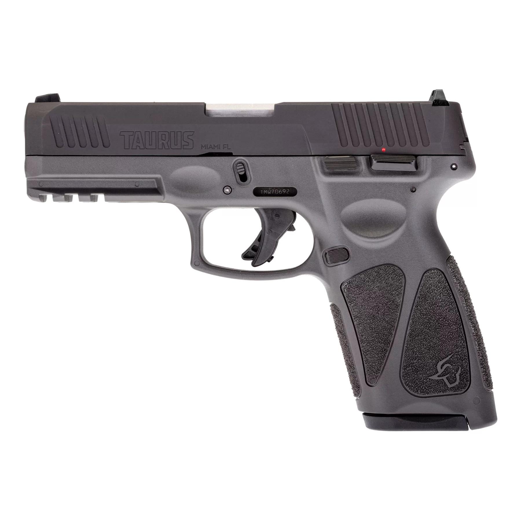 Taurus G3 Tenifer Matte Black/Gray 9mm Luger Full Size 17rds 4" Barrel Picture of Taurus International Inc. G3B 9MM GR/BK 4.0IN BL 1x15 1x17 RDS
