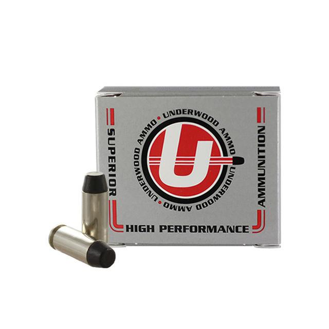 Underwood Ammo Hard Cast Flat Nose Handgun Ammunition 10mm Auto 200gr FN 1250 fps 20/ct Picture of Underwood Ammo 10mm Auto 200 Grain Hard Cast Flat Nose Ammo 20 Rnd
