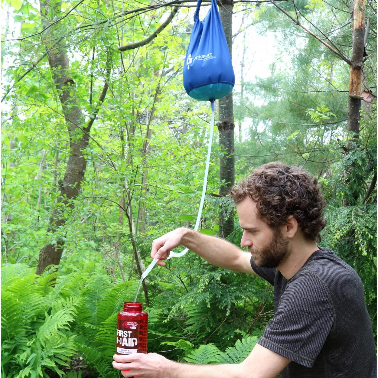 RapidPure Trail Blazer Gravity Purifier 9L Picture of Tender Corp dba Adventure Ready Brands RapidPure 9L Gravity Filter
