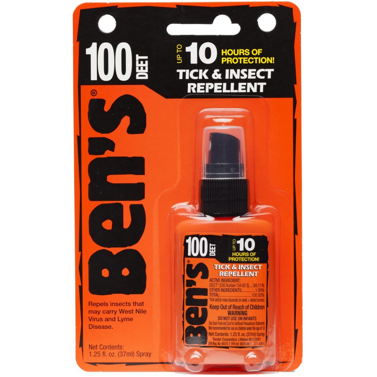 Ready Brands Ben's 100% DEET Pump -1.25 oz. Picture of Tender Corp dba Adventure Ready Brands Ben's 100% DEET Pump 1.25 oz.