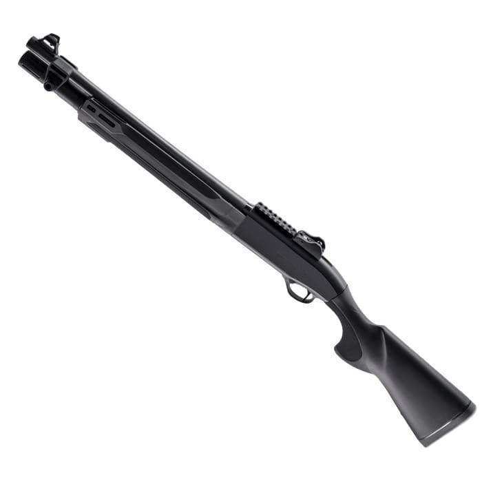 Beretta 1301 Tactical Mod 2 Shotgun 12 ga 3" Chamber 7rd Magazine 18.5" Barrel Black LE Picture of Beretta U.S.A. Beretta 1301 Tactical STD Black MOD 2 12GA 18.5in LE +2 Mag Ext. Tube 7+1