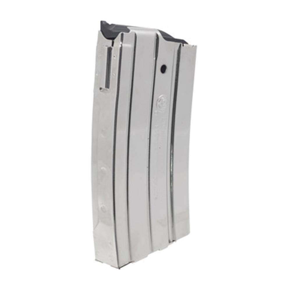 Ruger Mini-14 Rifle Magazine Nickel 5.56 NATO/.223 Rem 20/rd Picture of Sturm Ruger & Co Ruger Rifle Magazine Mini-14 20 Round 223 Rem Nickel