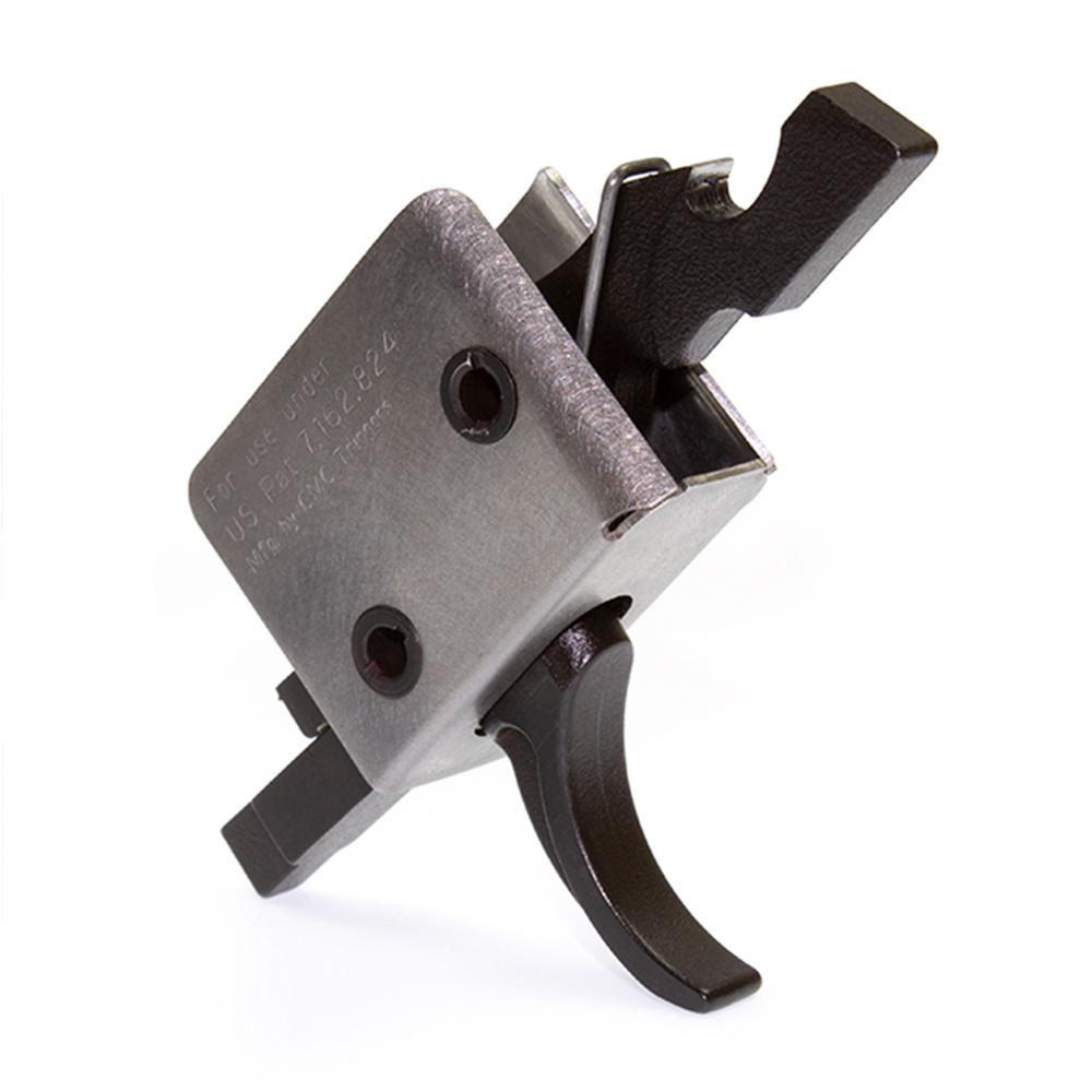 CMC Triggers AR-15/10 Single Stage Trigger Curved 2.5 lb Small Pin Black Picture of Cmc Triggers AR15/AR10 SINGLE STAGE TRIGGER CURVED 2 1/2LB PULL