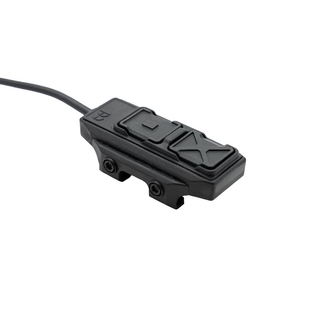 Cloud Defensive REIN Dual Button Switch Black Picture of Cloud Defensive CLOUD DEFENSIVE REIN REMOTE SWITCH BLACK