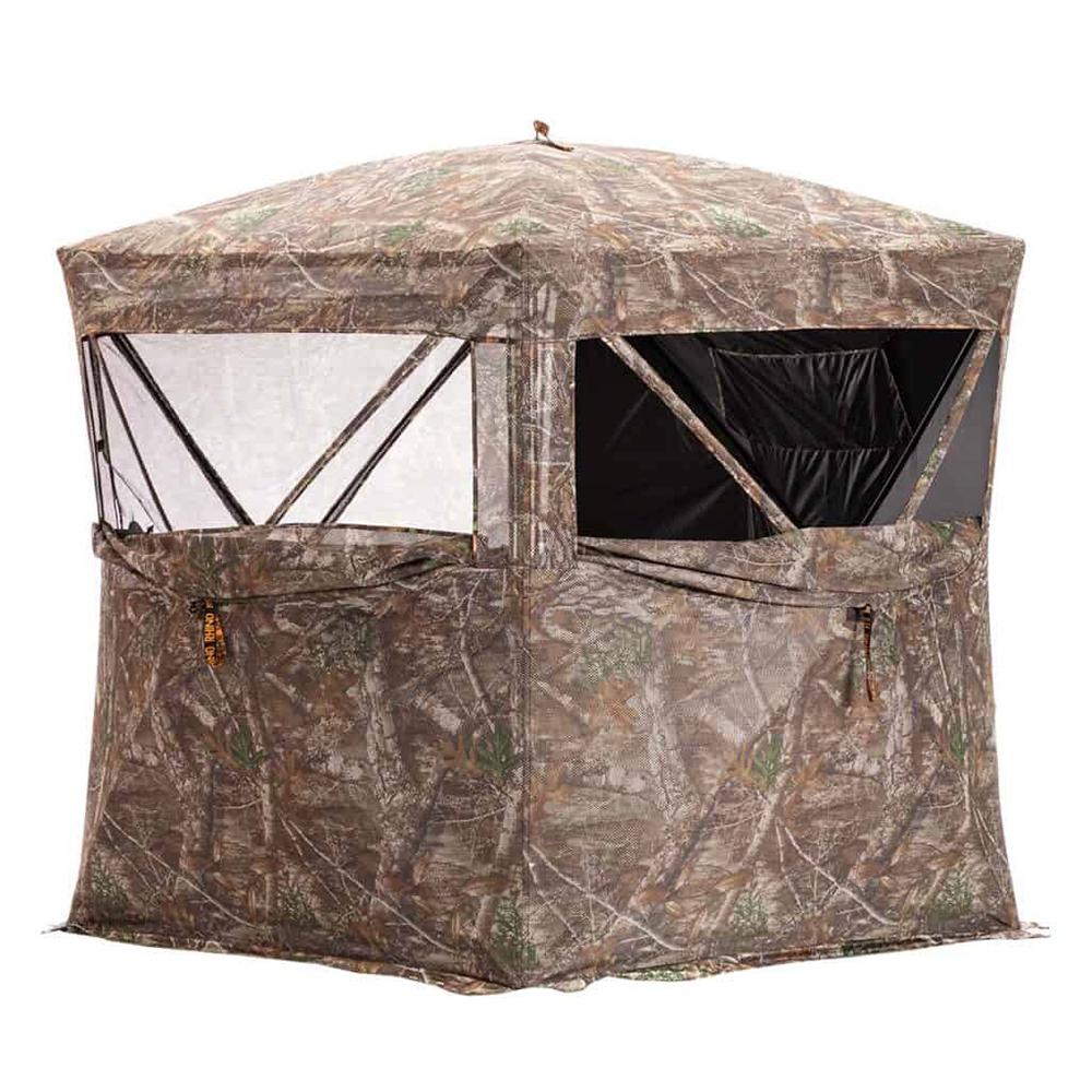 Rhino Blinds 270-RTE Ground Blind-Realtree Edge Picture of Rhino Blinds Rhino 270-RTE 270 Degree See Through Blind-Realtree Edge 150D