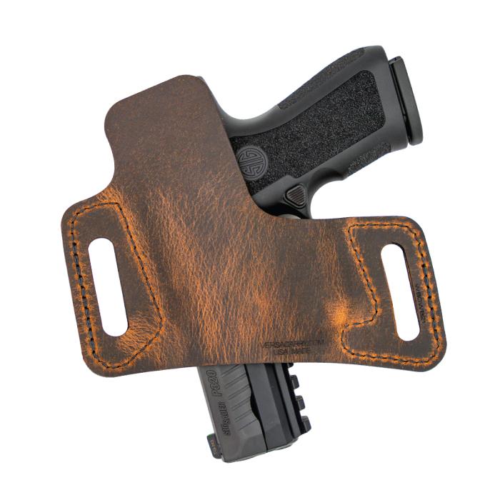 Versacarry Protector S1 Holster (Standard) OWB Sz1 Brown RH Picture of Versacarry By Sitzco Llc. PROTECTOR S1 HOLSTER (STANDARD) OWB RH BR SZ1
