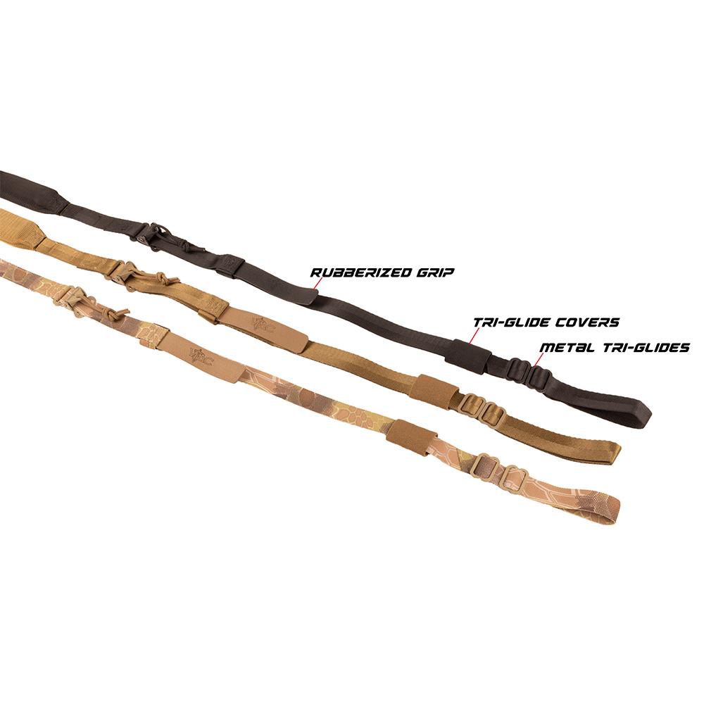 Viking Tactics VTAC Wide Padded Rifle Sling Upgrade Black Picture of Viking Tactics Inc. WIDE PADDED SLING BLK UPGRADE